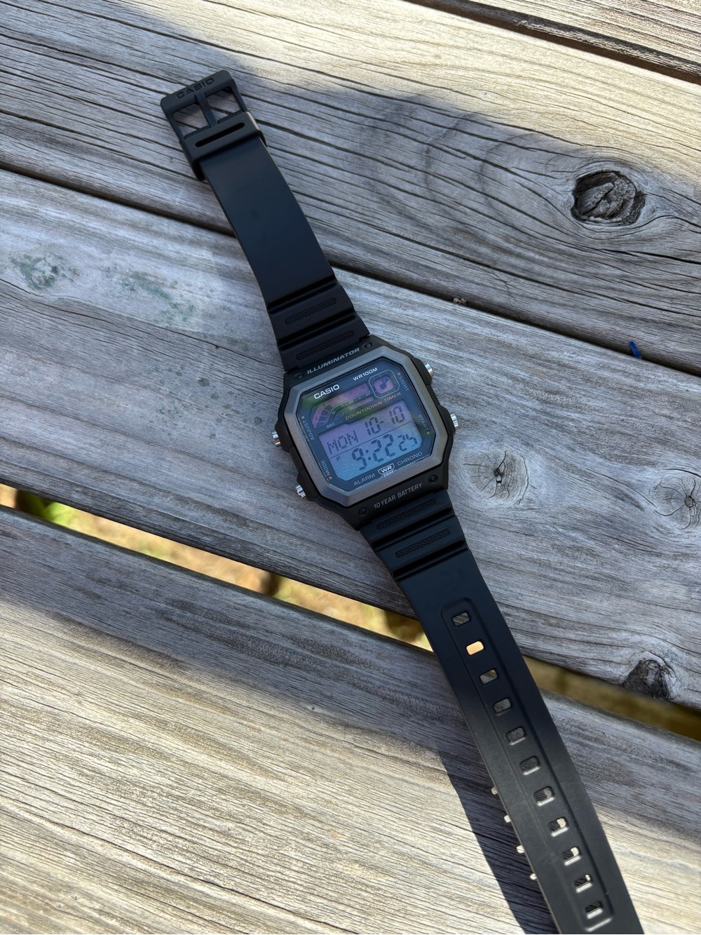 Casio WS1600H Custom Mod Digital Watch - Picture 2 of 6
